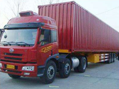 集装箱半挂车图片大全