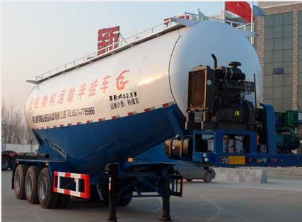 低密度粉粒物料运输半挂车